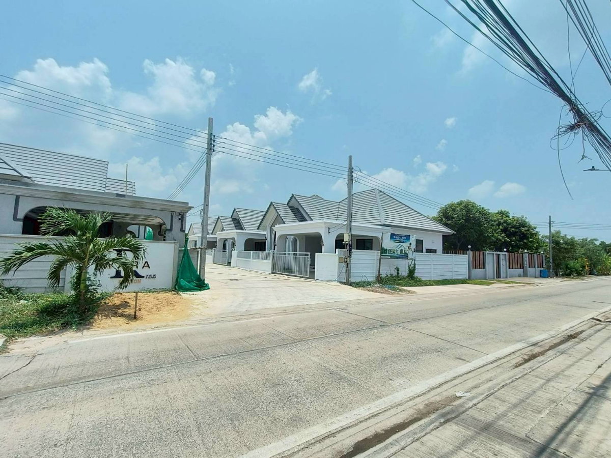 รูป ​บ้านใหม่ มือหนึ่ง สร้างเสร็จ พร้อมอยู่ ​บ้านเดี่ยวชั้นเดียว ดีไซน์สวย สเปกจัดเต็ม! พร้อมอยู่ โซนมีนบุรี บึงขวาง สุวินทวงศ์ - รูปที่ 1/16