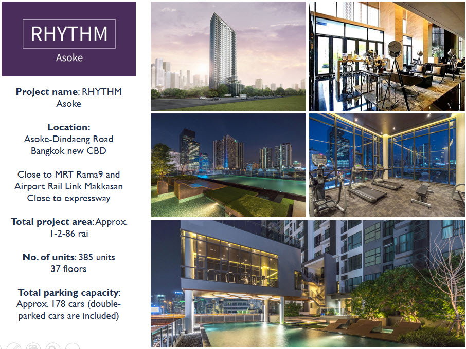 รูป ขาย คอนโด Rhythm Asoke 1 ห้องนอน 1 ห้องน้ำ 31 ตร.ม ชั้น 14 ตกแต่งเฟอร์นิเจอร์ครบ พร้อมเครื่องใช้ไฟฟ้า - รูปที่ 15/15