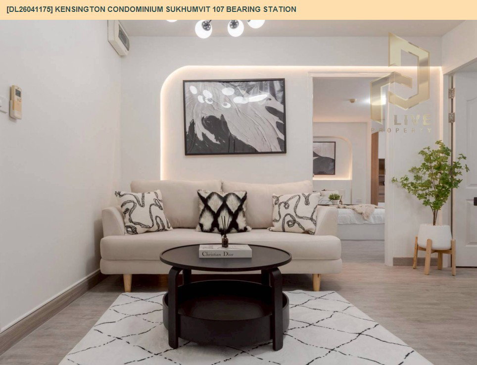 รูป DL26041175 ขายคอนโด เคนซิงตัน คอนโดมิเนียม สุขุมวิท 107 แบริ่ง สเตชั่น (Kensington Condominium Sukhumvit 107 Bearing Station) ใกล้ BTS แบริ่ง พร้อมเข้าอยู่ โทรด่วน 0614453194 LineID @162cjixi - รูปที่ 3/13