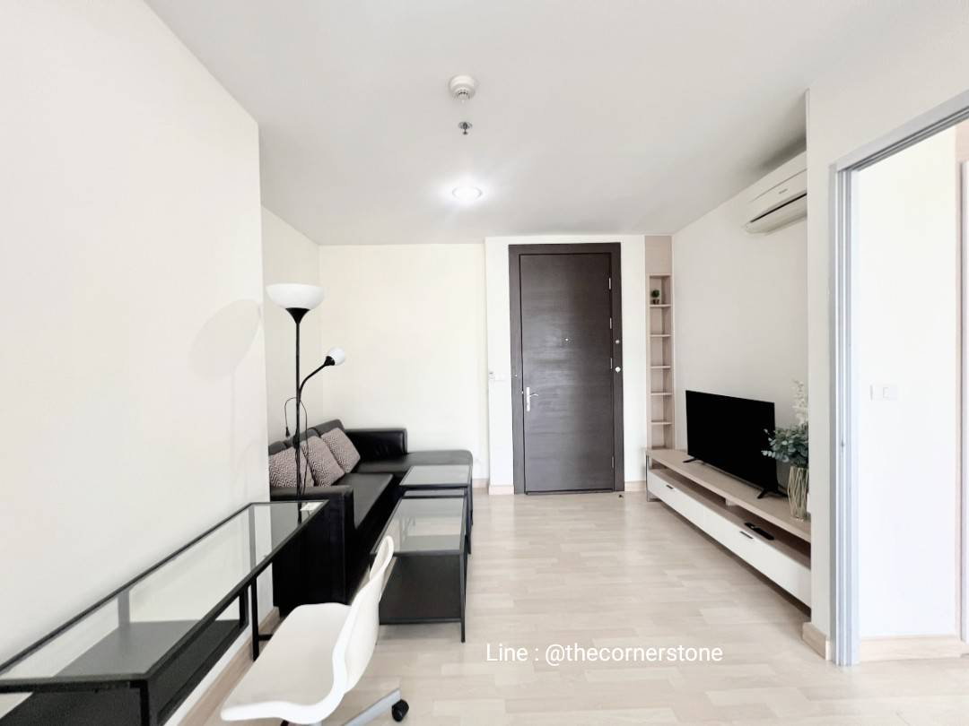 รูป ห้องสวย พร้อมเช่า❗️"𝐑𝐡𝐲𝐭𝐡𝐦 𝐑𝐚𝐭𝐜𝐡𝐚𝐝𝐚"  1 ห้องนอน 46 ตร.ม. ติด MRT-รัชดาภิเษก  [251211] - รูปที่ 5/10