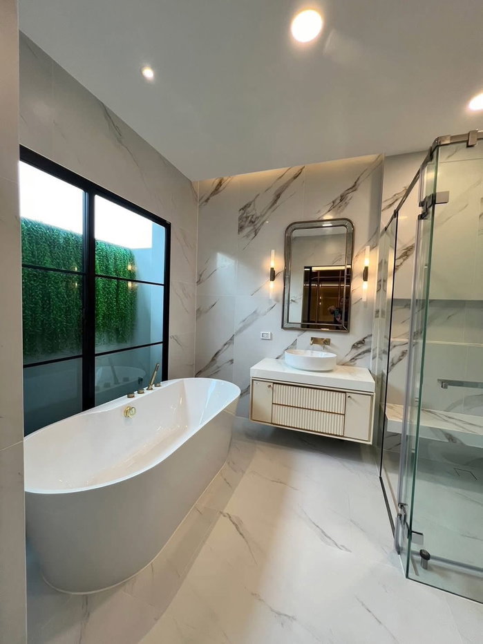 รูป 🏡✅😊 เช่าบ้านโครงการ นันทวัน พระราม9-กรุงเทพกรีฑาตัดใหม่ ตกแต่งหรูหรา พื้นที่ใช้สอยกว้างขวาง โลเคชั่นดี - รูปที่ 19/27