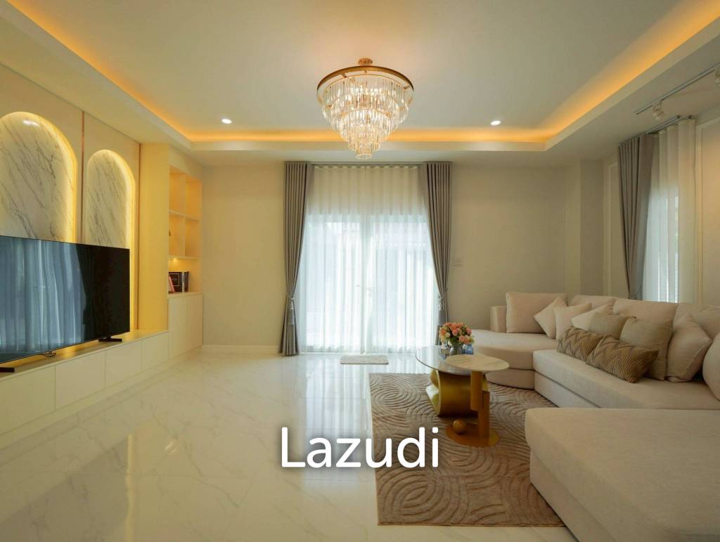 รูป ขายบ้านเดี่ยวแสนอบอุ่นและกว้างขวาง บ้านสวนลลนา พัทยา - รูปที่ 3/30