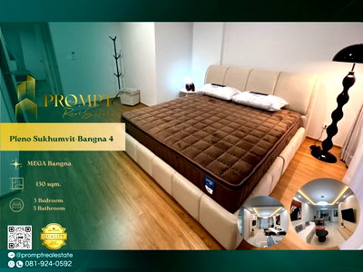 Houses for rent Bang Plee Samut Prakarn : OP02108 - Pleno Sukhumvit-Bangna 4 : MegaBangna