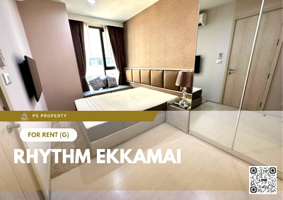 คอนโดให้เช่า : ให้เช่า ✨ Rhythm Ekkamai ✨ เฟอร์นิเจอร์ และ เครื่องใช้ไฟฟ้าครบ ใกล้ BTS เอกมัย