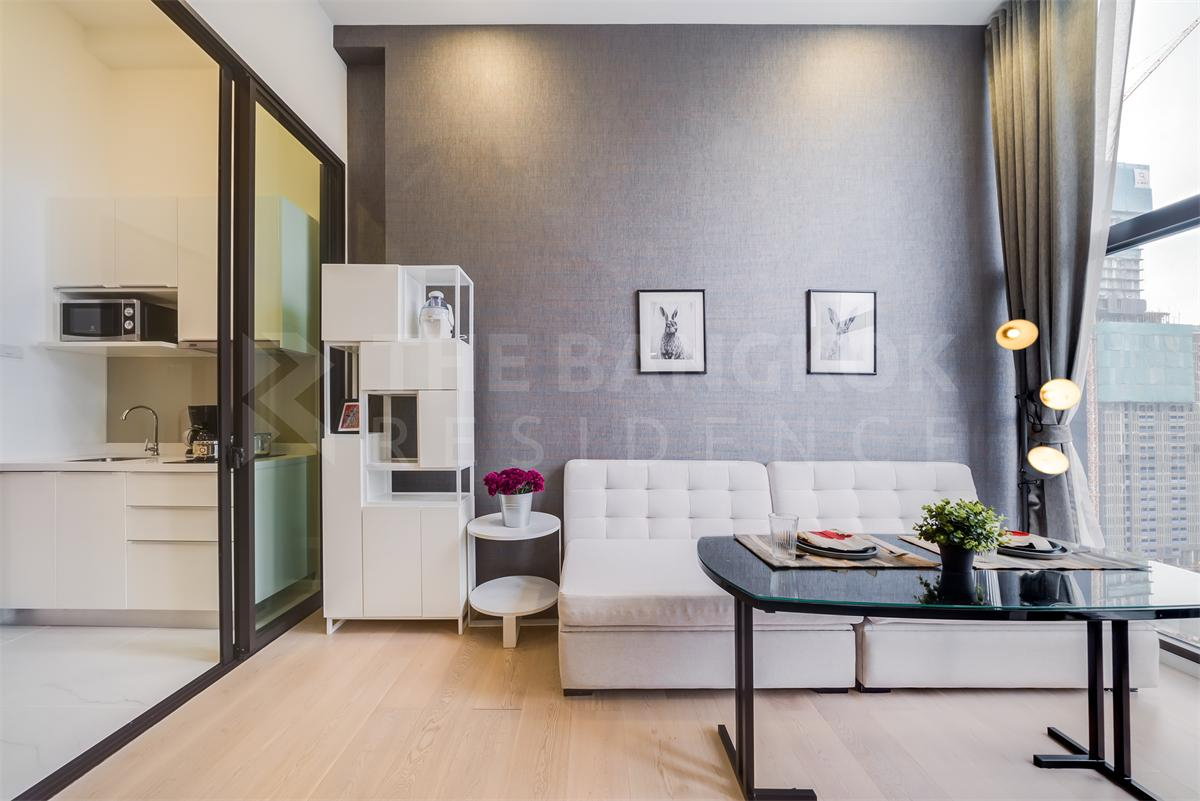 รูป  เช่าคอนโด 🌇 Chewathai Residence Asoke  1นอน 36ตร.ม. 22k ห้อง Duplex สวยมาก 💖 ใกล้ MRT พระราม9  - รูปที่ 4/5