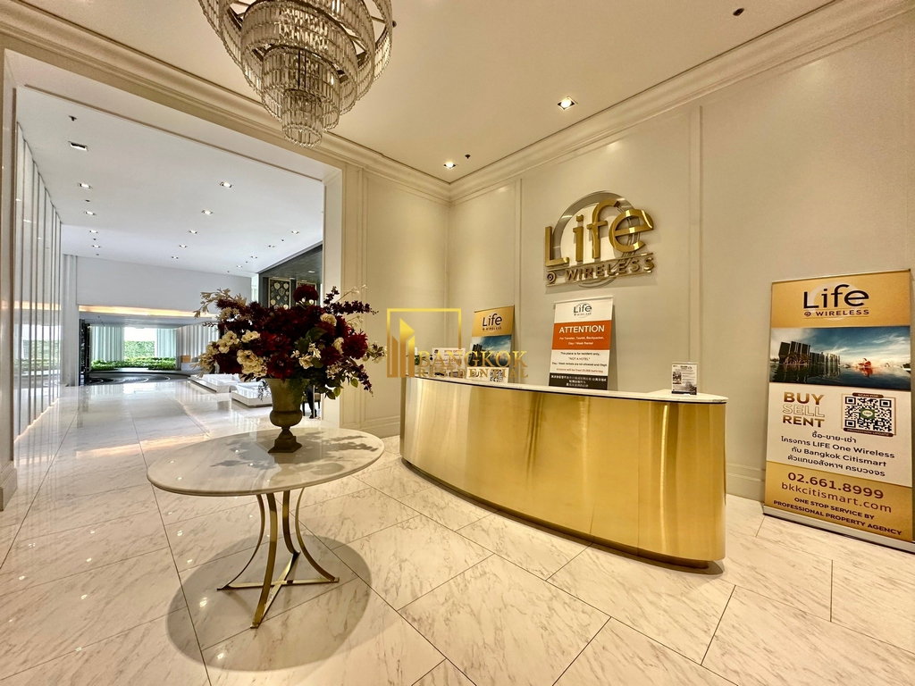 รูป Life One Wireless | Lovely 2 Bedroom For Rent in Phloen Chit - BR61283CD - รูปที่ 22/25