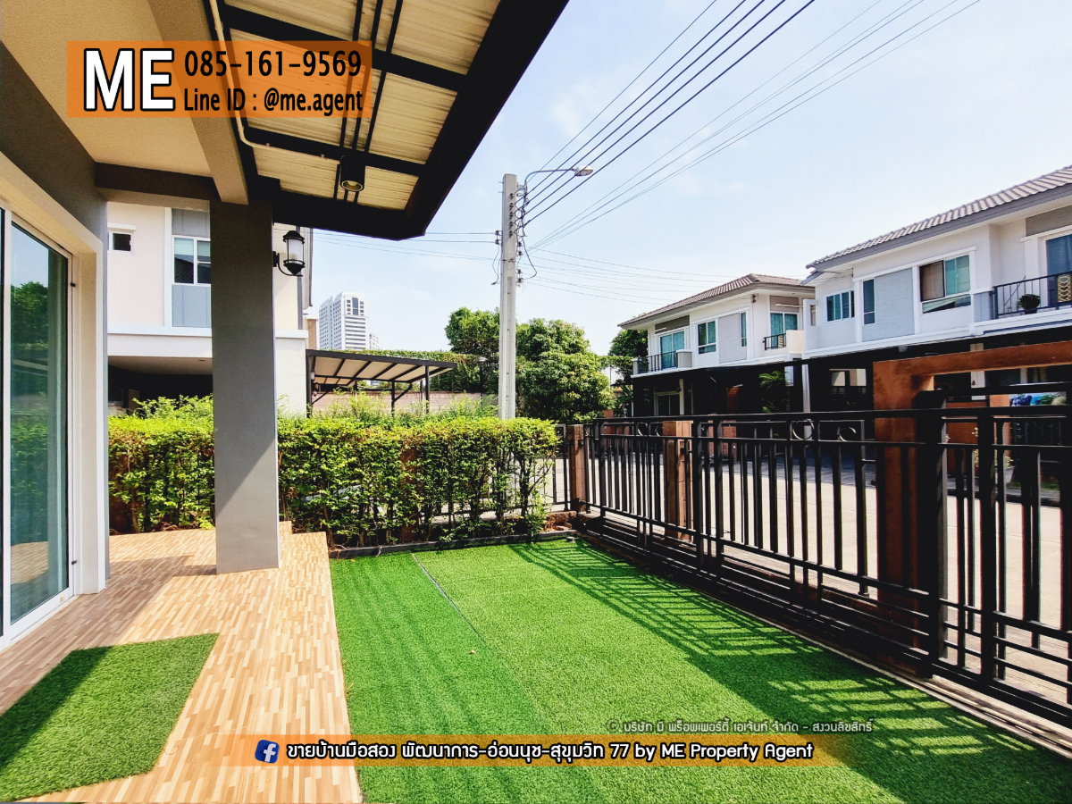 รูป ให้เช่า บ้านเดี่ยว Passorn Prestige Luxe พัฒนาการ 44 เลี้ยงสัตว์ได้ เฟอร์ฯ ครบ Built-in ทั้งหลัง โทร 064-9549619 (RBD14-56) - รูปที่ 2/22