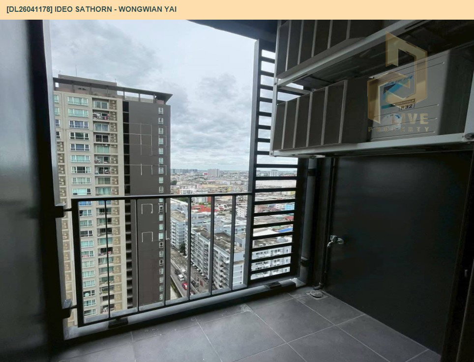 รูป DL26041178 ขายคอนโด ไอดีโอ สาทร - วงเวียนใหญ่ (IDEO Sathorn - Wongwian Yai) ใกล้ BTS วงเวียนใหญ่ พร้อมเข้าอยู่ โทรด่วน 0653619502 LineID @897iyzll - รูปที่ 11/13