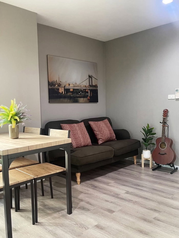 รูป Pause Sukhumvit 107 🔥 2 ห้องนอน 12,000/เดือน | ห้องมุม เฟอร์ครบ ใกล้ BTS แบริ่ง 950 ม. - รูปที่ 6/10