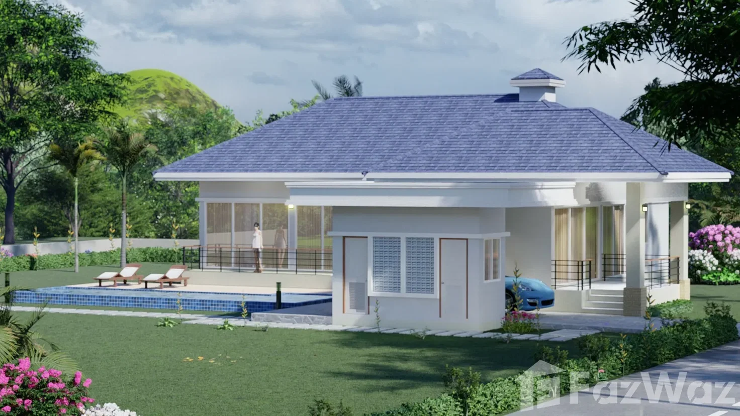 รูป ขาย วิลล่า 3 ห้องนอน ในโครงการ บ้านไทย พูลวิลล่า 6228667 - รูปที่ 1/5