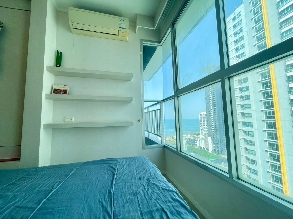 รูป 🌕 🌕 🌕 ลุมพินี ซีวิว จอมเทียน ชั้น18  30 1ห้องนอน วิวเมือง  ราคาถูก 30ตรม อาคาร B 🌕 🌕 🌕 - รูปที่ 20/23