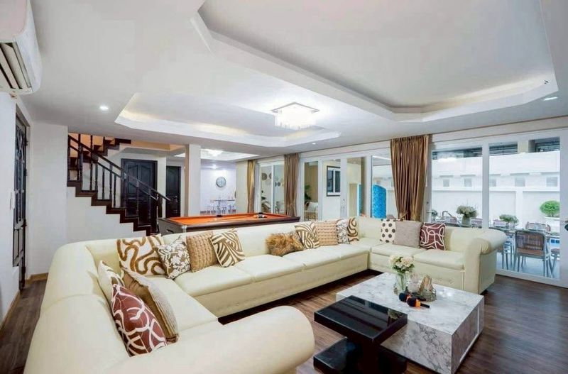 รูป ขายบ้านเดี่ยวสุดหรู หลังใหญ่ ใกล้ หาดจอมเทียน เพียงไม่กี่นาที - รูปที่ 6/20