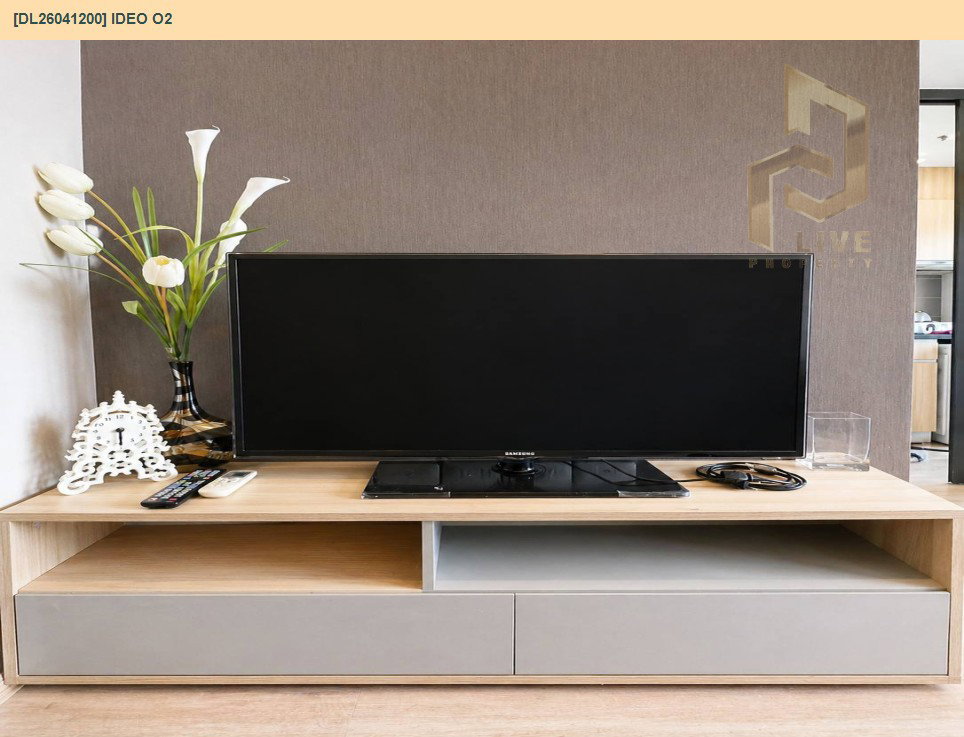 รูป DL26041200 ให้เช่าคอนโด ไอดีโอ โอทู (IDEO O2) ใกล้ BTS บางนา พร้อมเข้าอยู่ โทรด่วน 0653619502 LineID @897iyzll - รูปที่ 5/7