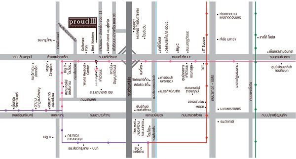 รูป ขายคอนโดพราว 3 แจ้งวัฒนะ ห้อง 1 Bed 36 ตรม ใกล้เซ็นแจ้ง/ปัญญาภิวัฒน์ (เจ้าของขายเอง) - รูปที่ 3/6