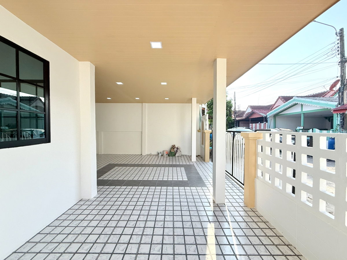 รูป บ้านชั้นเดียว หลังมุมใน มีดาดฟ้าชั้นบน หมู่บ้านนันทวัน5 ซอยเลียบวารี11 คู้ขวา หนองจอก บ้านสวย ทำเลดี พร้อมเฟอร์นิเจอร์ - รูปที่ 5/39