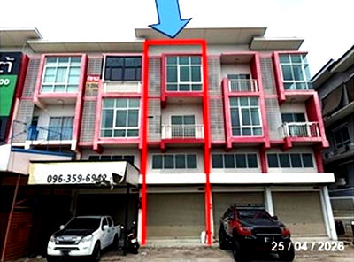 Shophouses for sale Chonburi : SHOP HOUSE 17 Sq.w. Si Racha Chonburi for 4.5M