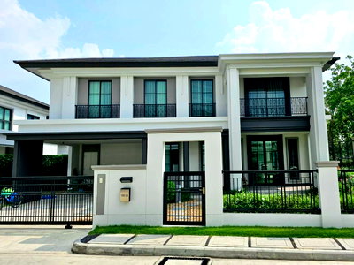 บ้านเดี่ยว ปทุมธานี : ขาย บ้านเดี่ยว 2 ชั้น เศรษฐสิริ กรุงเทพ-ปทุมธานี เนื้อที่ 96 ตารางวา