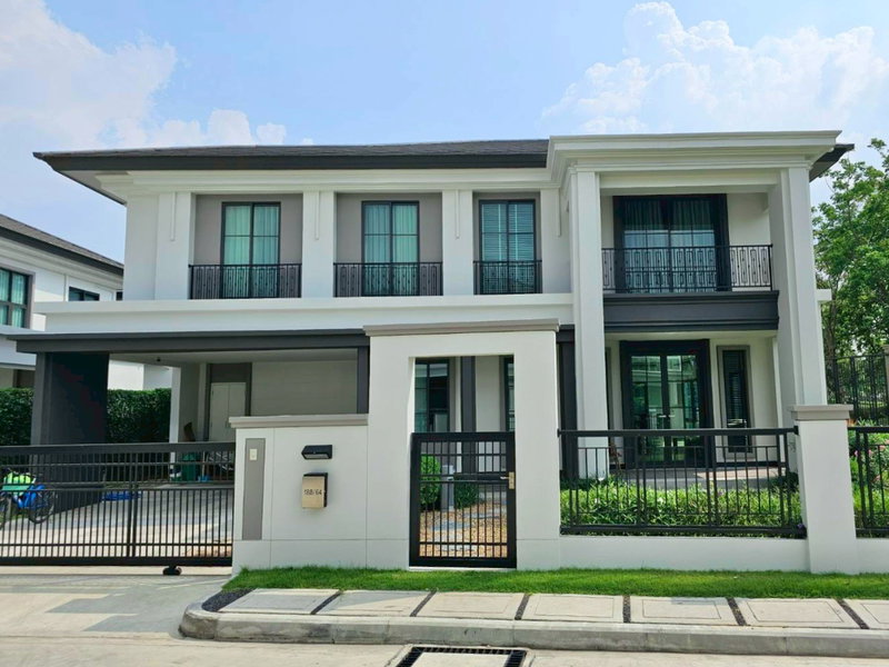 ขายบ้านเดี่ยว : ขาย บ้านเดี่ยว 2 ชั้น เศรษฐสิริ กรุงเทพ-ปทุมธานี เนื้อที่ 96 ตารางวา