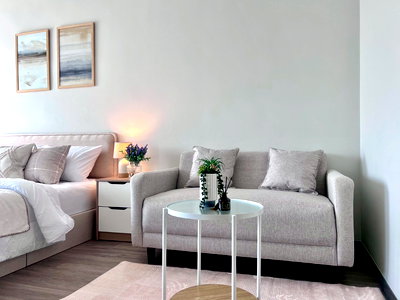 Condos for rent : [RENT]  ST0861   Rich Point @ BTS Wutthakat      (ID with @in front, LINE ID:  @idhomeland)