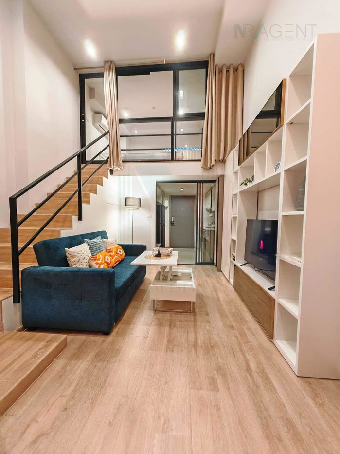 รูป 🎊 ให้เช่าคอนโด ไอดีโอ พระราม 9 - อโศก อาคาร 1 ชั้น 31 Duplex ขนาด 36 ตรม ใกล้ MRT พระราม 9 - รูปที่ 4/8