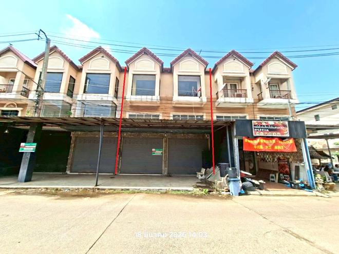 รูป อาคารพาณิชย์ 34 ตร.วา บ้านสวนพฤกษา ซิตี้พาร์ค ศรีมหาโพธิ ปราจีนบุรี 5.4M - รูปที่ 1/30