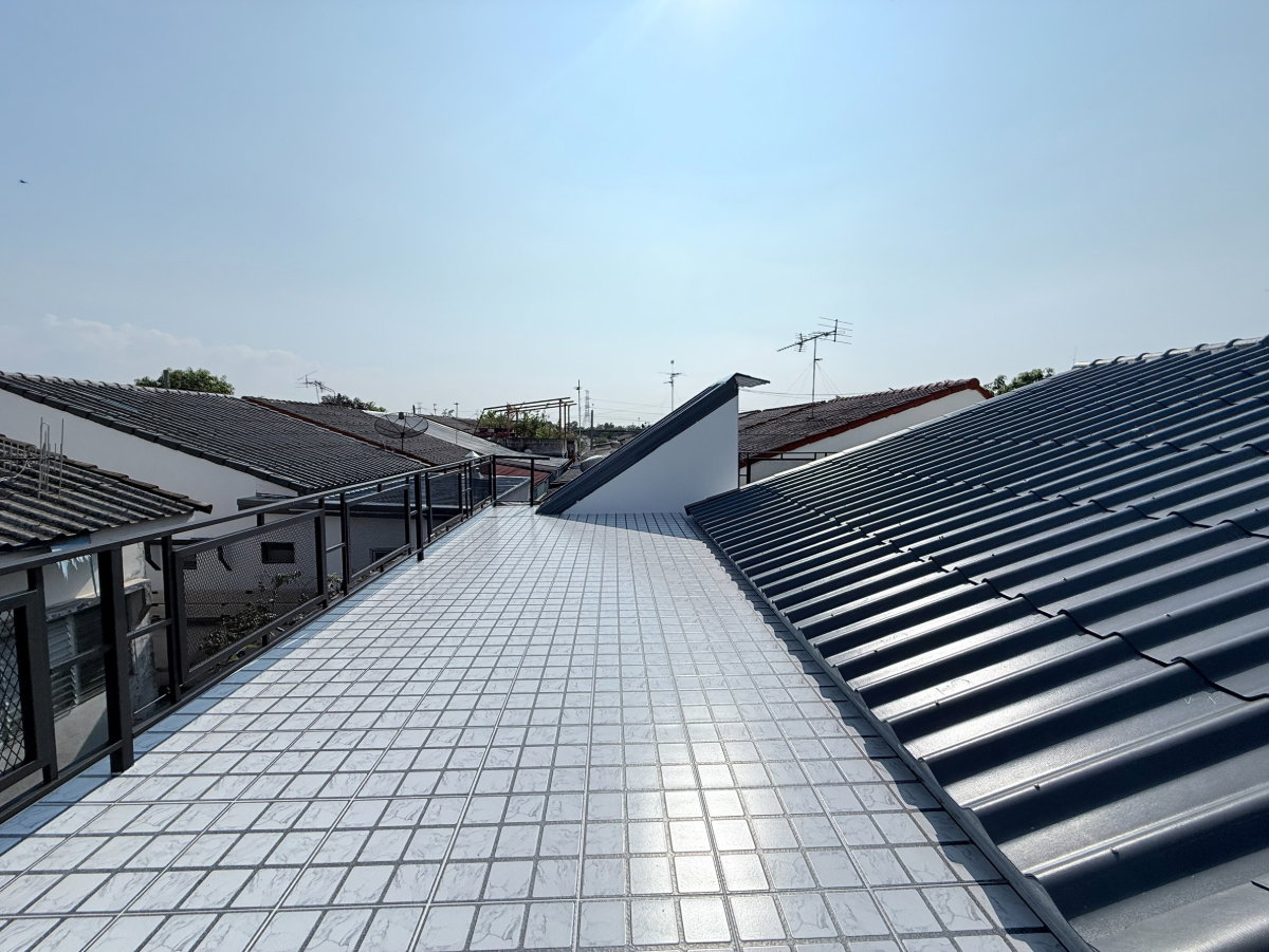รูป บ้านชั้นเดียว หลังมุมใน มีดาดฟ้าชั้นบน หมู่บ้านนันทวัน5 ซอยเลียบวารี11 คู้ขวา หนองจอก บ้านสวย ทำเลดี พร้อมเฟอร์นิเจอร์ - รูปที่ 31/39