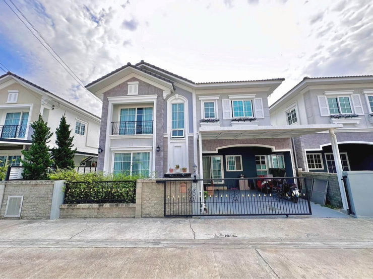 ขายบ้านแฝด : ขายบ้านแต่งสวยหมู่บ้านโกลเด้นนีโอ บางนา-สวนหลวง