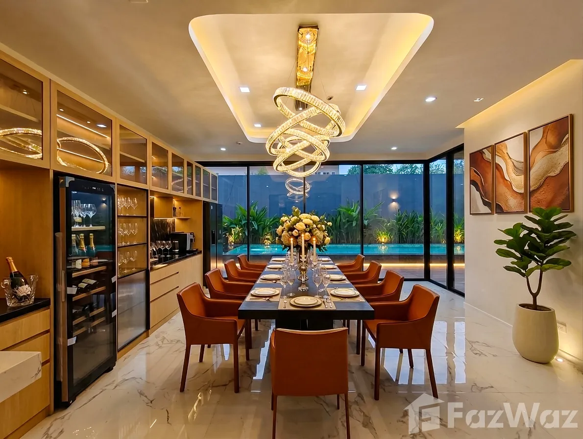 รูป 825 sq.m. pool villa with a large swimming pool. 2161117 - รูปที่ 15/16
