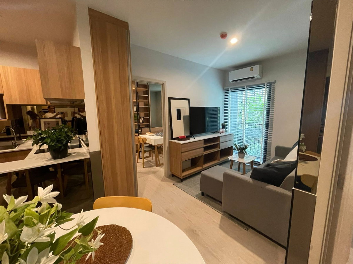 รูป [RENT] ST0863 นิว โนเบิล เซ็นเตอร์ บางนา   Nue Noble Centre Bangna       (แอดไลน์มี @นำหน้า LINE ID :  @idhomeland) - รูปที่ 5/11