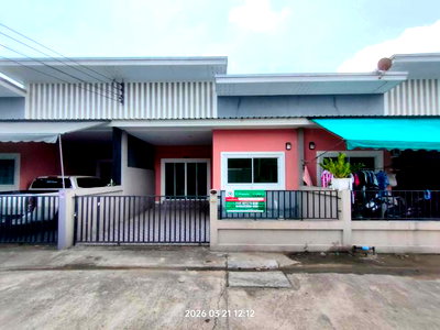 ทาวน์เฮ้าส์ 22.7 ตร.วา บ้านเพียงเพชร 2 ปลวกแดง ระยอง 1.5M