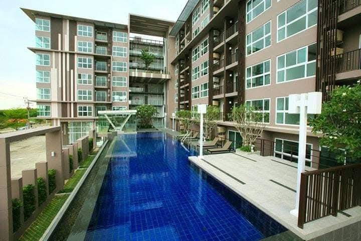 รูป ให้เช่าDoubleLake Condominium เฟส 1 ชั้น3 เฟอร์ครบ พร้อมเครื่องซักผ้า - รูปที่ 20/21