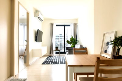 ขายคอนโด : ขายคอนโด Life Asoke ห้องสวย (พร้อมผู้เช่า)
