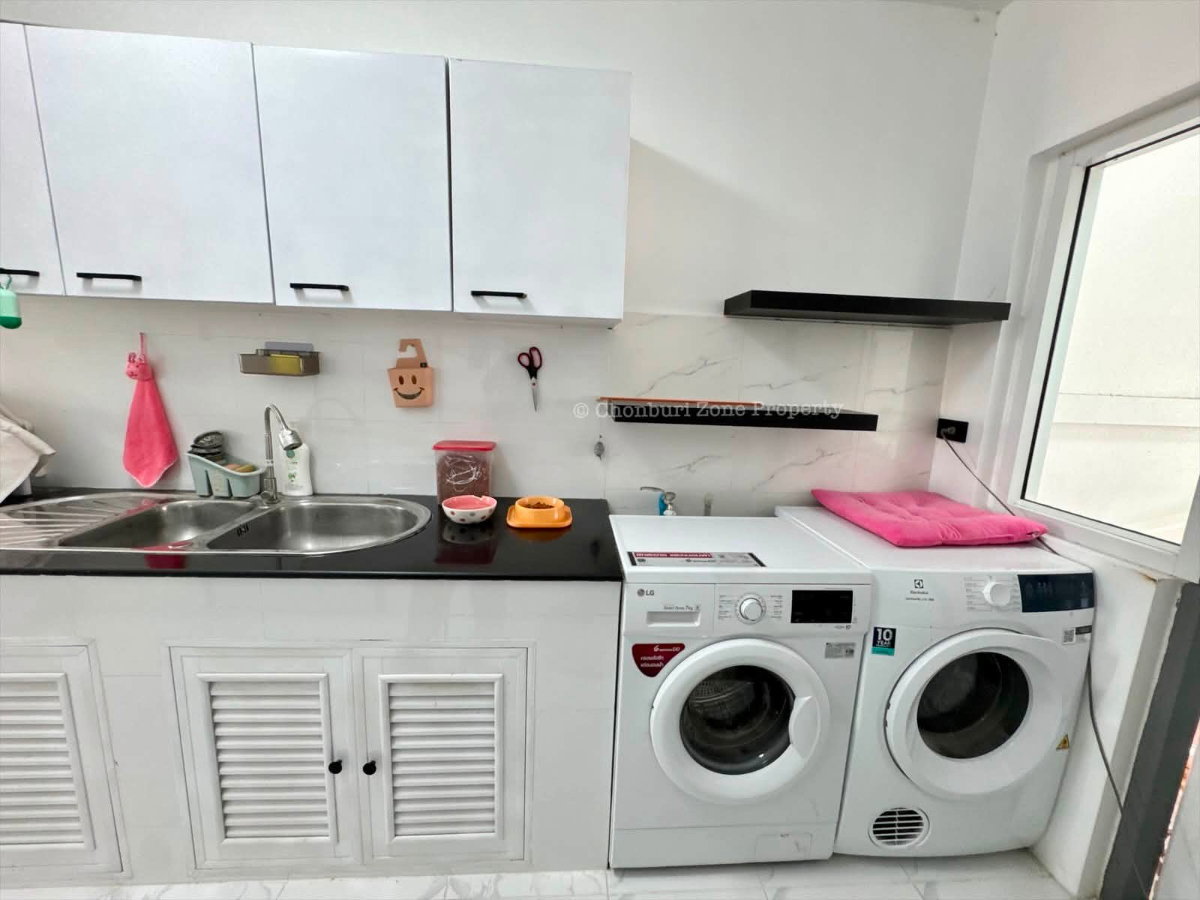 รูป ขายบ้านแฝดบิ้วอิน พร้อมอยู่ ม.บ้านสวนบางพระ ศรีราชา - รูปที่ 34/39