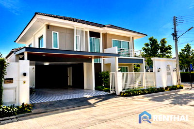 Houses for sale ม.เทคโนโลยีราชมงคลตะวันออก : Ready to move in house near Jomtien