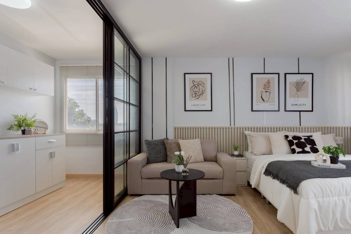 รูป S2976 ขายคอนโด City Villa ลาดพร้าว 130 ห้องสวยพร้อมอยู่ ใกล้ MRT ลาดพร้าว 101   - รูปที่ 3/12