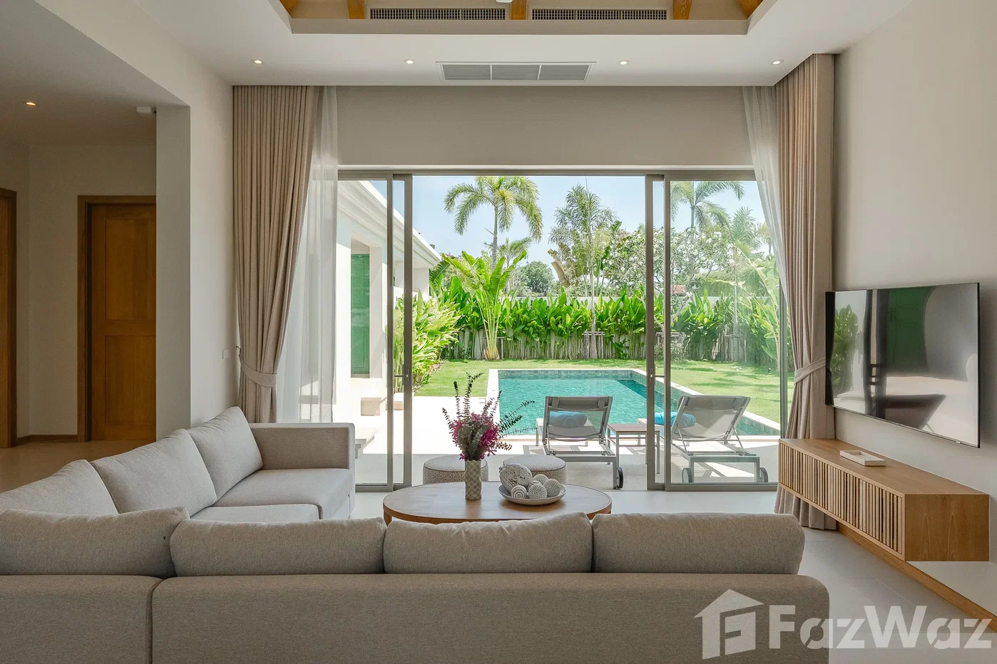 รูป วิลล่าให้เช่า 4 ห้องนอน ในโครงการ ตรีชฎา เอสเซนส์ 6232969 - รูปที่ 45/69