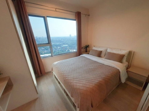 Newly Renovated📢 for Rent ✨ 1 Bedroom, 24th Floor, Building A | Unblocked view, no opposite room✨ MRT Wongsawang💜| Direct from owner