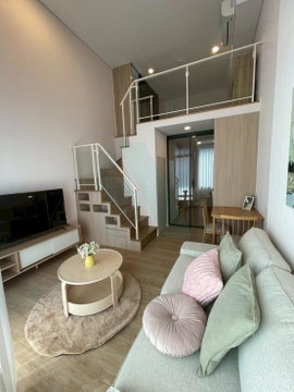 For Rent Condo SIAMESE RAMA 9 Building , Floor 29,Duplex, Room size 37 sqm