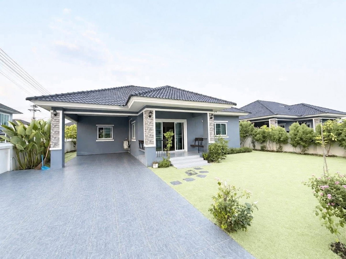 รูป บ้านชั้นเดียวสร้างใหม่ให้เช่า ย่านสันทราย .3ห้องนอน 2ห้องน้ำ  ที่ดิน 100 ตรว. - รูปที่ 9/11