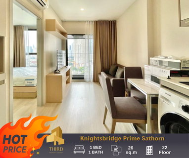 รูปภาพ 𝐊𝐧𝐢𝐠𝐡𝐭𝐬𝐛𝐫𝐢𝐝𝐠𝐞 𝐏𝐫𝐢𝐦𝐞 𝐒𝐚𝐭𝐡𝐨𝐫𝐧 📍Fully furniture , Ready to move in //Ask more in LineID:@thirdproperty