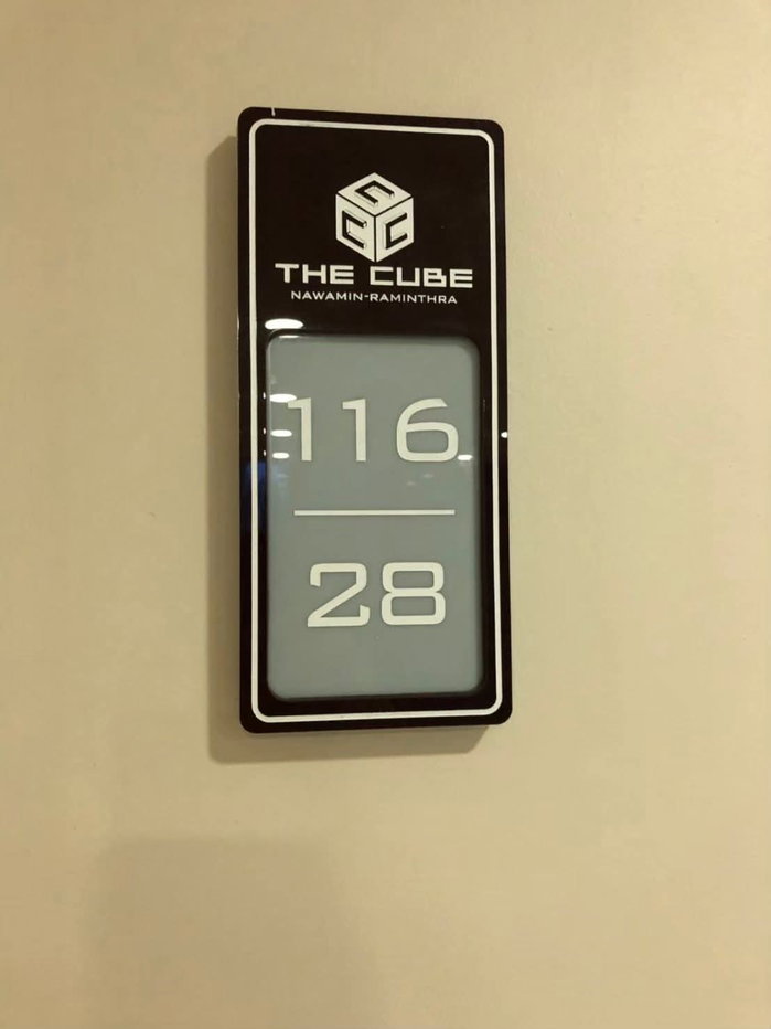 รูป The Cube Nawamin-Raminthra | เพียง 8,000.-/เดือน 🔥 ใกล้รถไฟฟ้าสายสีชมพู + รพ. สินแพทย์ พร้อมอยู่ เฟอร์ครบ! - รูปที่ 2/11