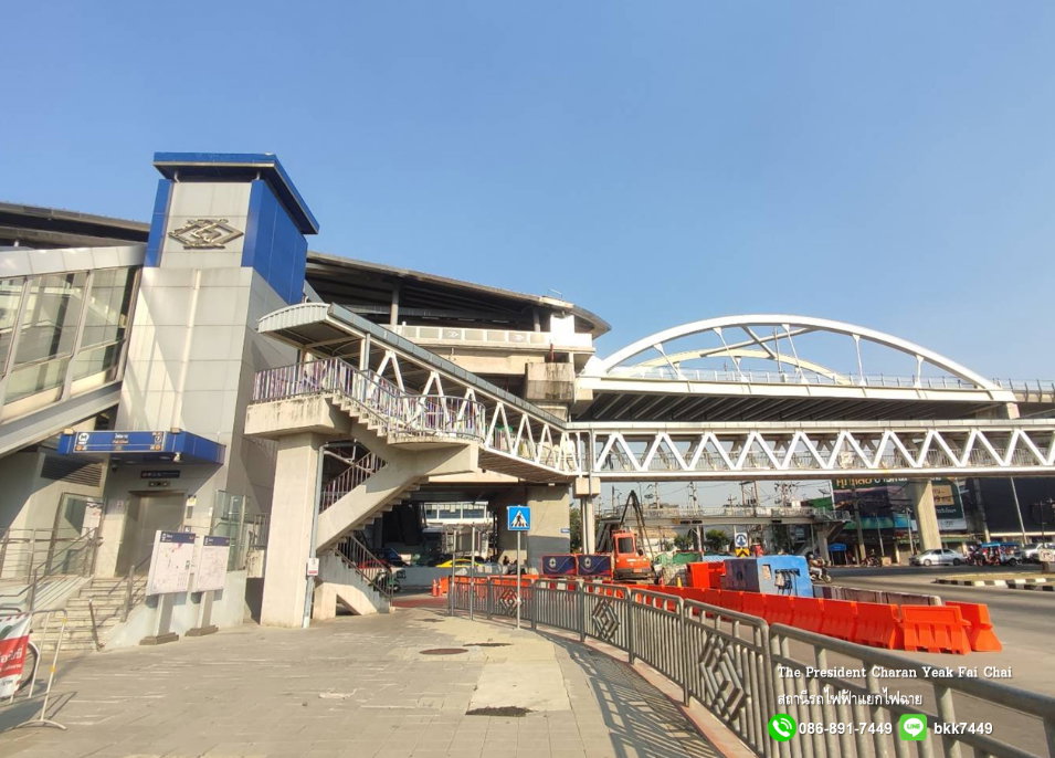 รูป ✅✅ปล่อยเช่าห้องคอนโด เดอะเพรสซิเดนท์ จรัญ 25 ตรม. ชั้น15  - รูปที่ 10/13