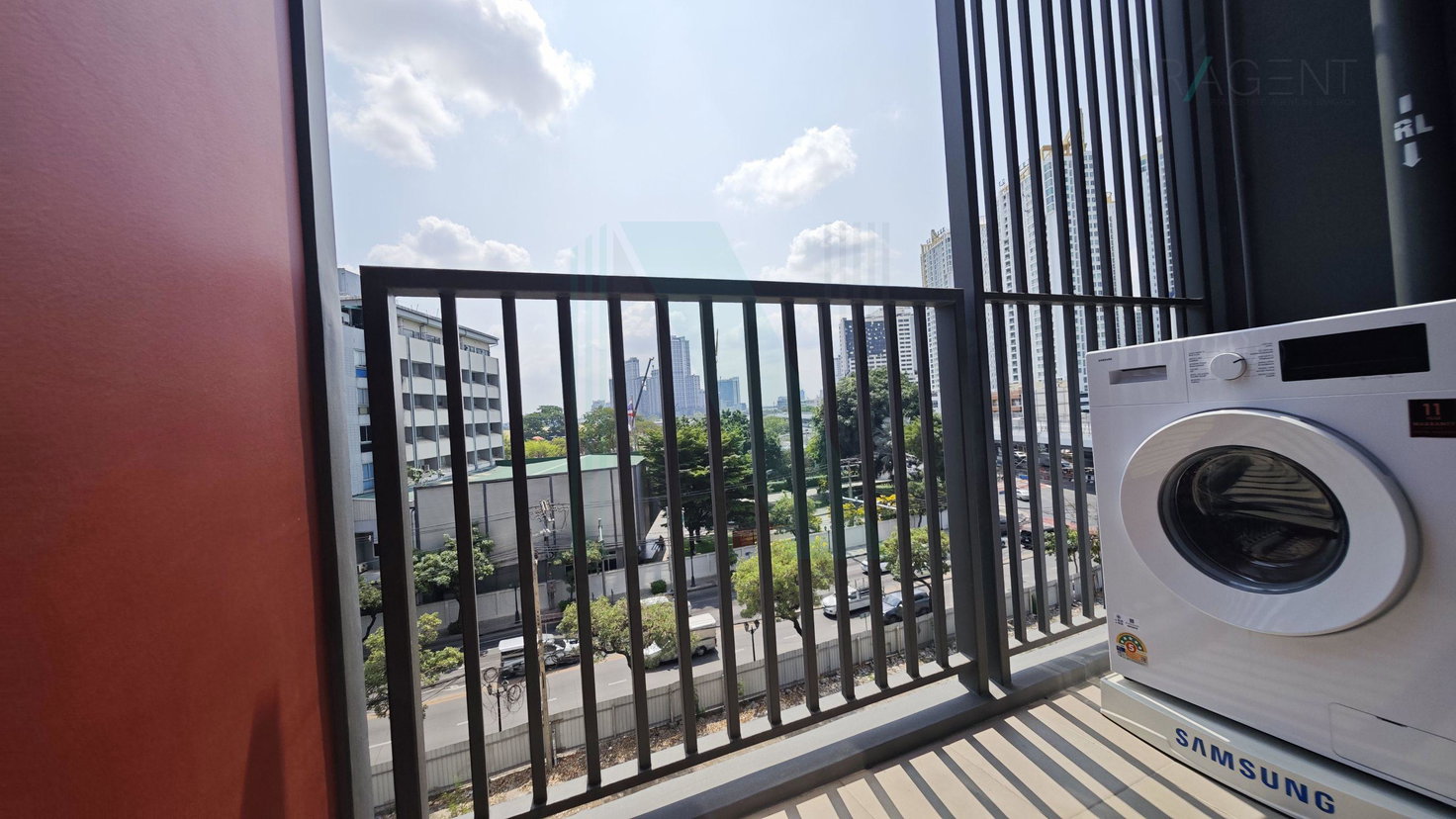 รูป ให้เช่าคอนโด เดอะ เบส เออร์เบิน พระราม 9 อาคาร 1 ชั้น 4 Duplex ขนาด 50 ตรม ใกล้ MRT พระราม 9 - รูปที่ 6/8
