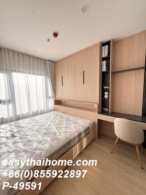 รูป P-49591 วิวเมืองสวย! Life พระราม 4 - อโศก ใกล้ MRT 24,000 บาท | Line Id: @easythaihome | 085-592-2897 - รูปที่ 9/10