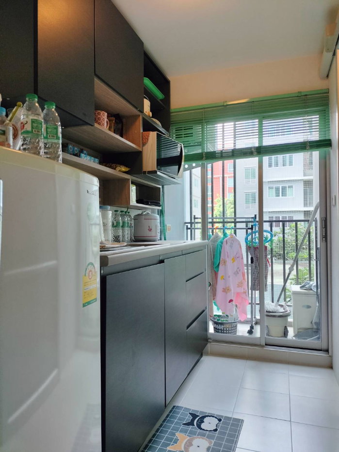 รูป ให้เช่าดีคอนโด รามอินทรา วิวสระ ใกล้MRTมัยลาภ พร้อมเฟอร์นิเจอร์ครบครัน เพียง 7,500/เดือน - รูปที่ 9/9