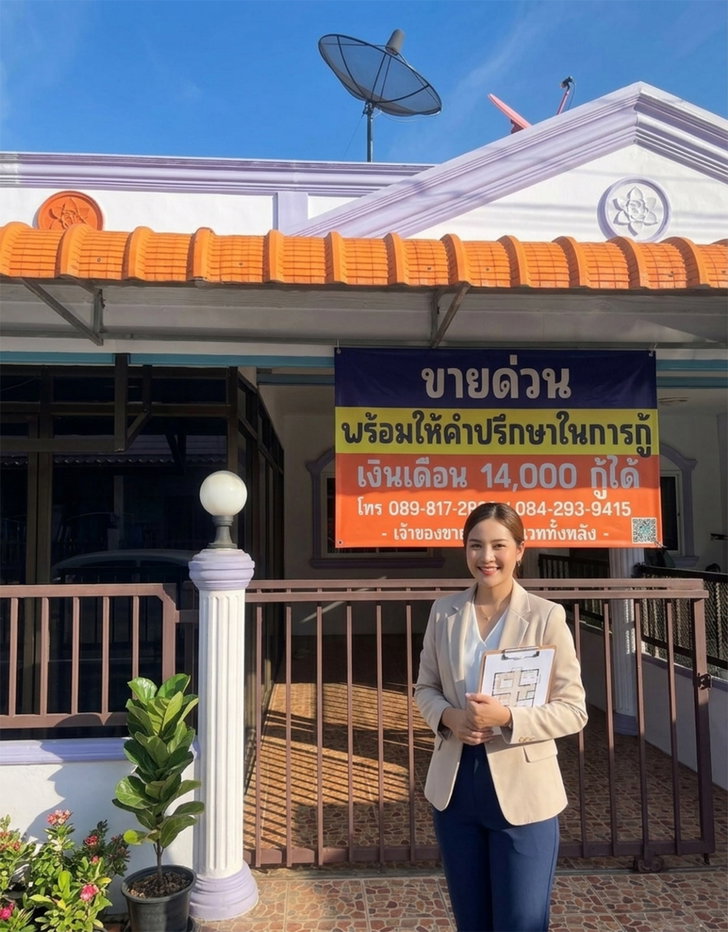 รูป ทำเลทอง รีโนเวทพร้อมอยู่ ใกล้ห้างใน 4 นาที อ.พนมสารคาม - รูปที่ 1/9