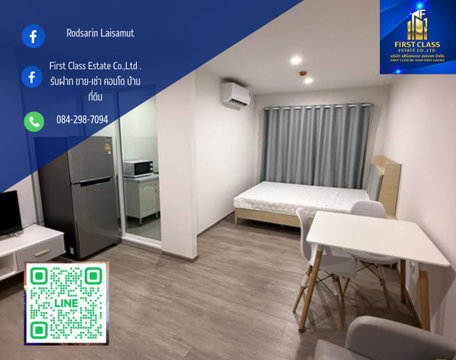  ให้เช่า RYE TALATPHLU  ให้เช่า✅ 8,500฿ 🏢คอนโด ไรย์ ตลาดพลู    (Rye condo Talat Phlu) #มีเครื่องซักผ้า เฟอร์นิเจอร์ครบ ใกล้ #BTSตลาดพลู 