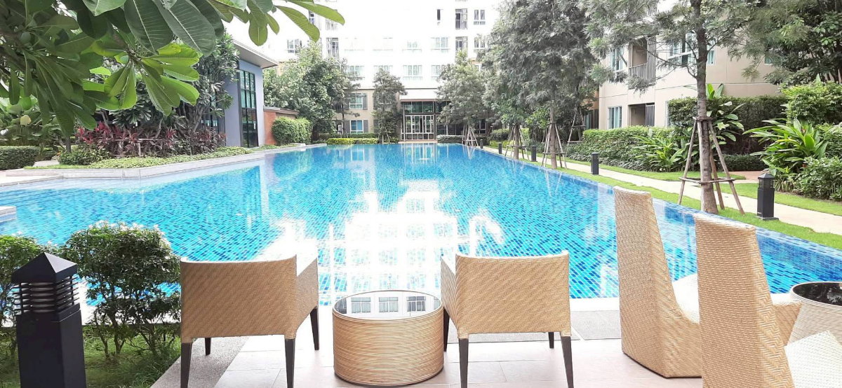 รูป 🎏 ให้เช่า D Condo Nim  ✅ วิวสระว่ายน้ำ ระเบียงทิศตะวันออกเฉียงเหนือห้อง ไม่ร้อนช่วงบ่าย สามารถเดินไปเซ็นทรัลเฟสได้ - รูปที่ 15/18