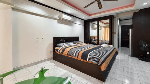 🛏️ Studio - 🛁 1 ห้องน้ำ - 🏙️ Sea View - 🌏 ชื่อชาวต่างชาติ - 🏢 Jomtien Beach Condominium Pattaya - รหัส: JBC20