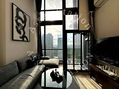คอนโดให้เช่า : 🏢💎The Privacy Jatujak ห้อง Duplex สุดหรู ห้องกว้างชั้นสูงวิวเมือง ใกล้ MRT พหลโยธิน🏢